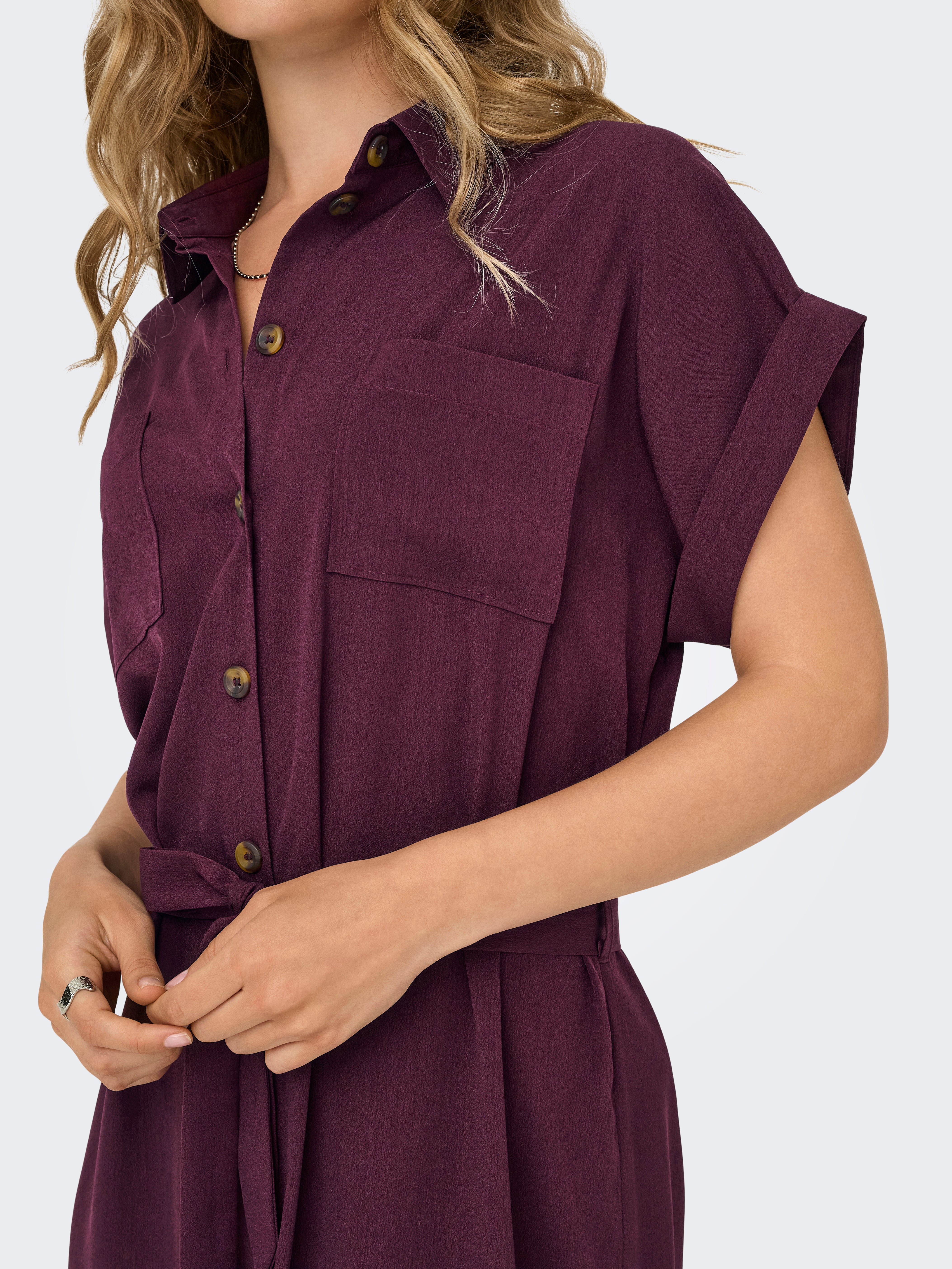 ONLHANNOVER Midi dress | Dark Purple | ONLY®