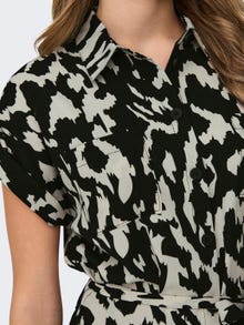 ONLY Regular fit Overhemd kraag Mouwuiteinden met omslag Lange jurk -Birch - 15191953