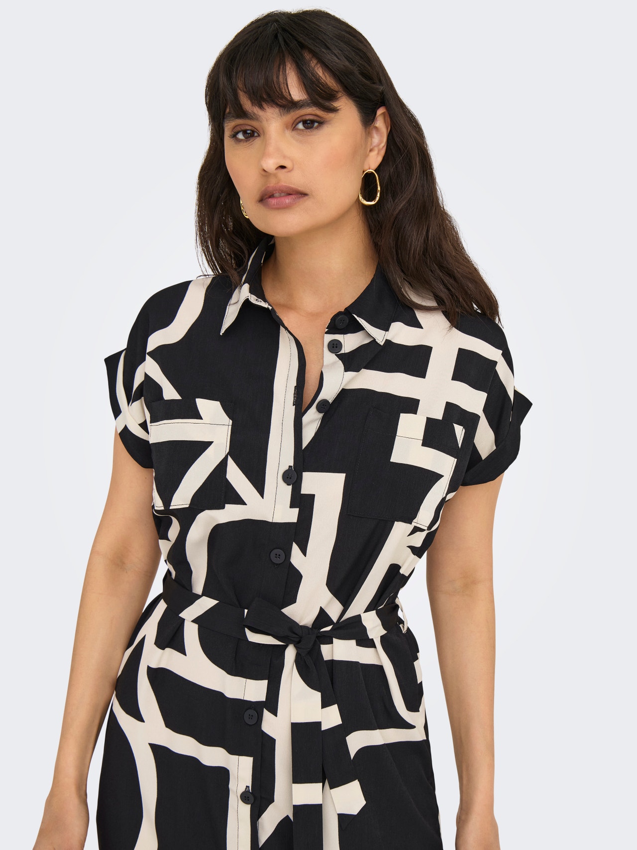 ONLY ONLHANNOVER Midi dress -Black - 15191953