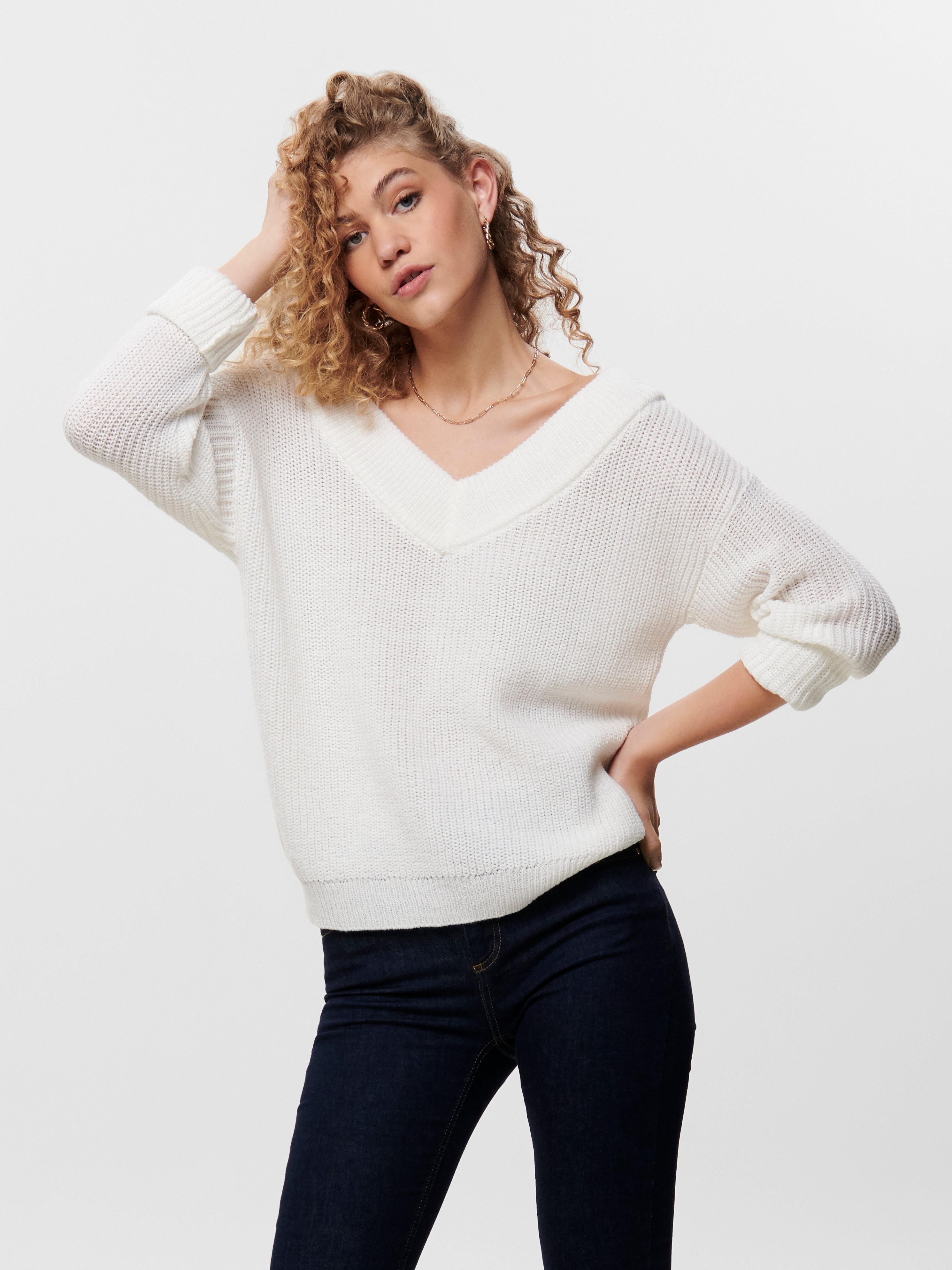 ONLMELTON Pullover | Weiß | ONLY®