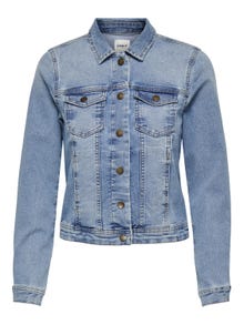 ONLY Short Denim jacket -Light Blue Denim - 15192447