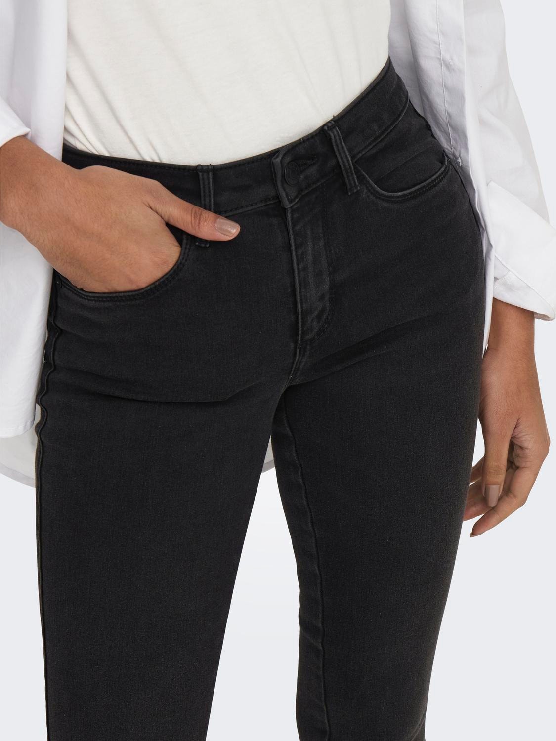 ONLY ONLRoyal reg Skinny fit jeans -Black Denim - 15193696