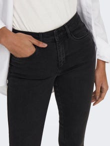 ONLY Skinny fit Regular waist Jeans -Black Denim - 15193696