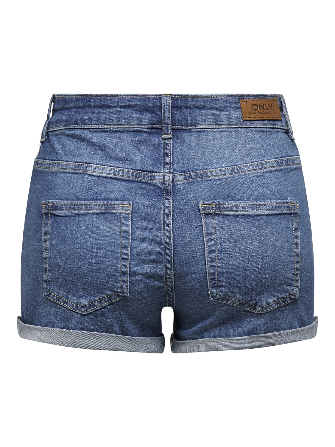 ONLY ONLHush hw button Pantalones cortos vaqueros -Medium Blue Denim - 15193715