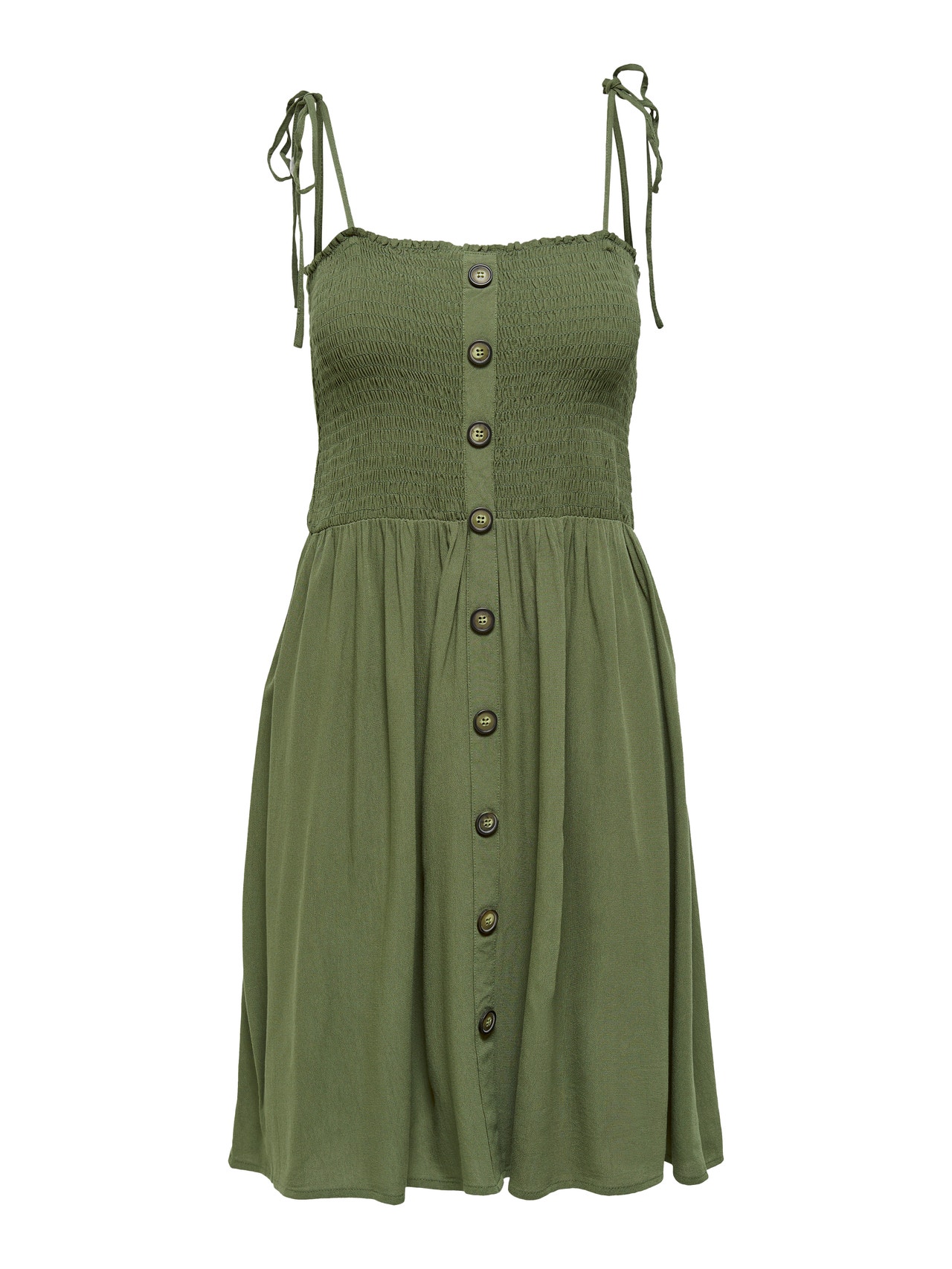 ONLY Regular Fit Square neck Adjustable straps Short dress -Kalamata - 15193884