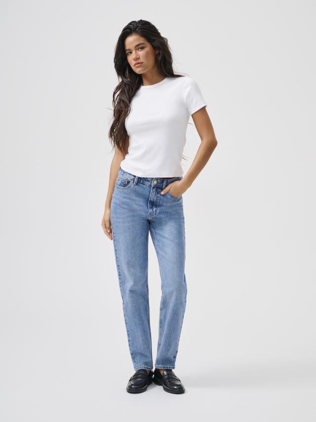 Jeans Til Dame Dongeribukser ONLY jeans-til-dame-dongeribukser-only