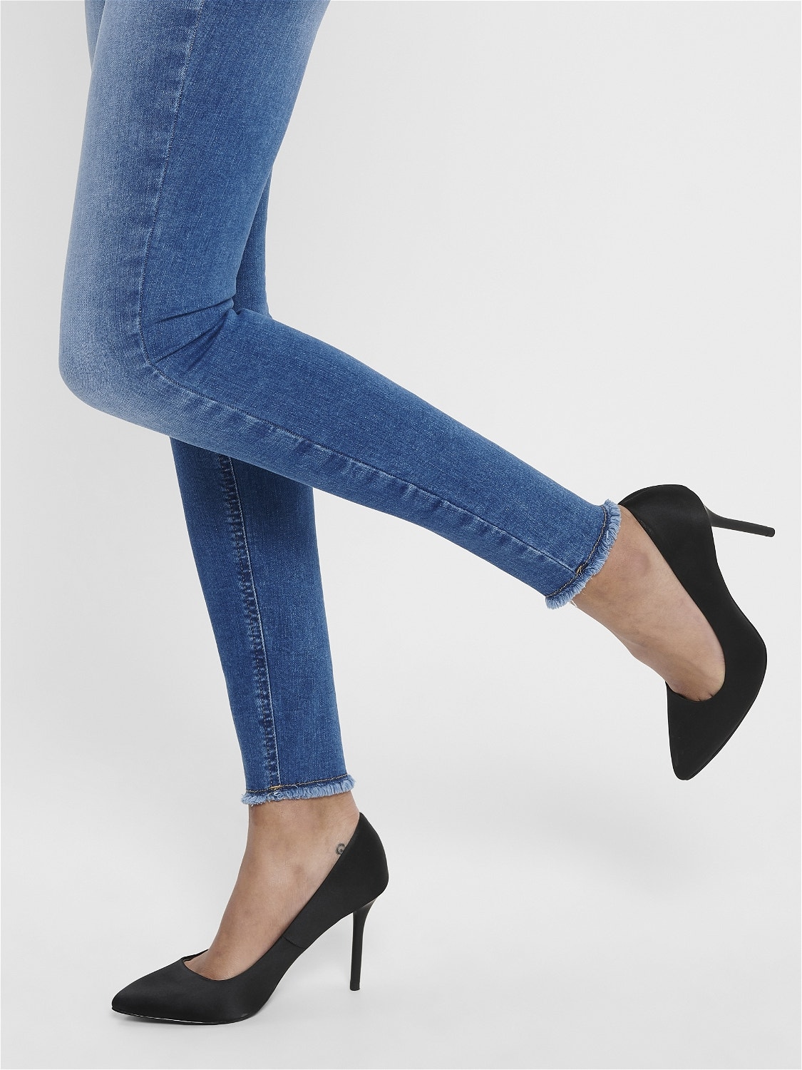 ONLY ONLBlush life mid ankle Skinny fit jeans -Medium Blue Denim - 15195681