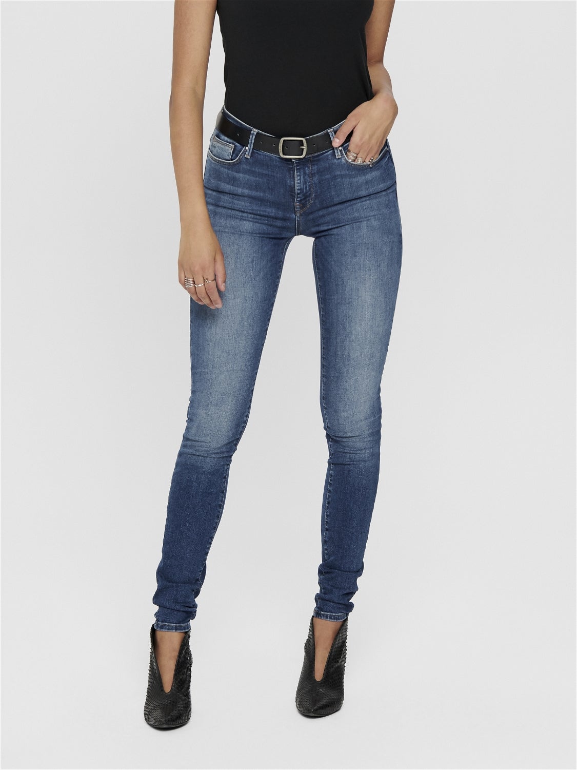 DAMEN Jeans Jegging & Skinny & Slim Ripped Pull&Bear Jegging & Skinny & Slim Blau 38 Rabatt 63 % 