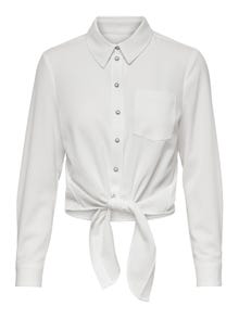 ONLY Regular Fit Shirt collar Shirt -Cloud Dancer - 15195910