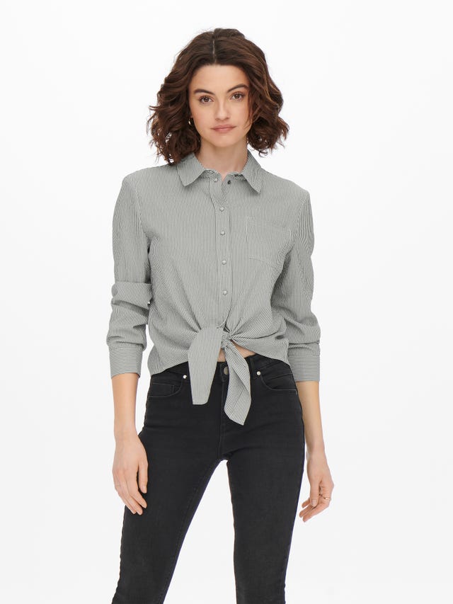 ONLY Regular fit Overhemd kraag Overhemd - 15195910