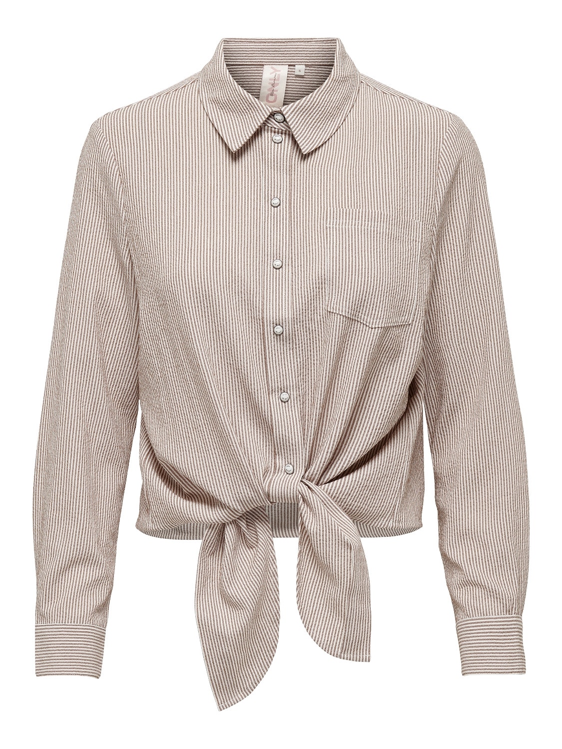 ONLY Regular Fit Shirt collar Shirt -Toasted Coconut - 15195910