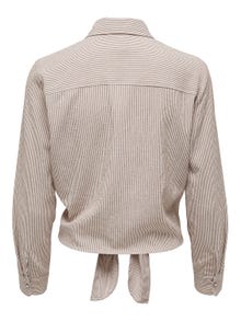 ONLY Regular fit Overhemd kraag Overhemd -Toasted Coconut - 15195910
