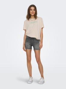 ONLY ONLBlush mid sk Denimshorts -Medium Grey Denim - 15196303