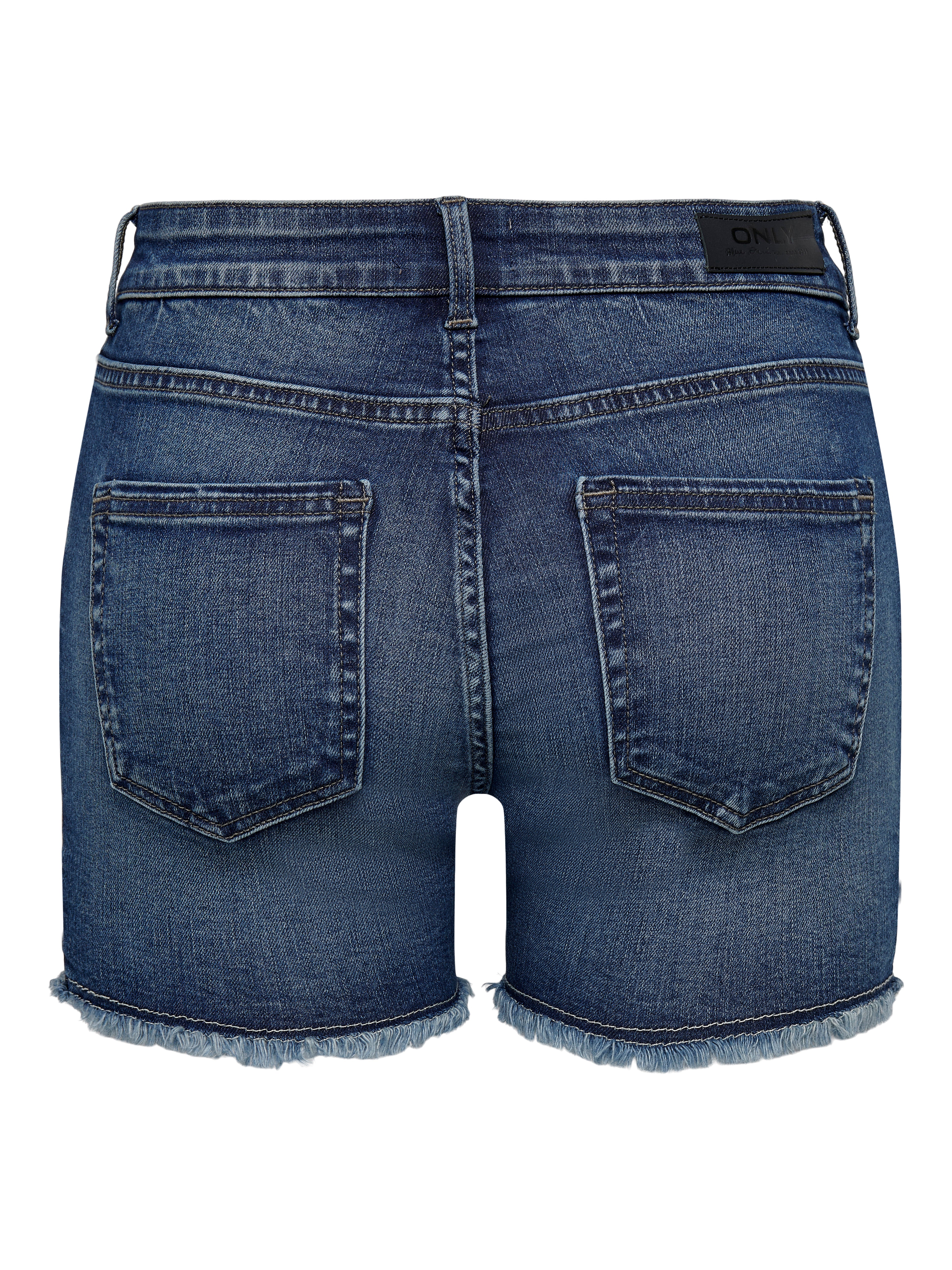 Thumbnail - Onlblush Mittlere Taille Normal Geschnitten Jeans-shorts