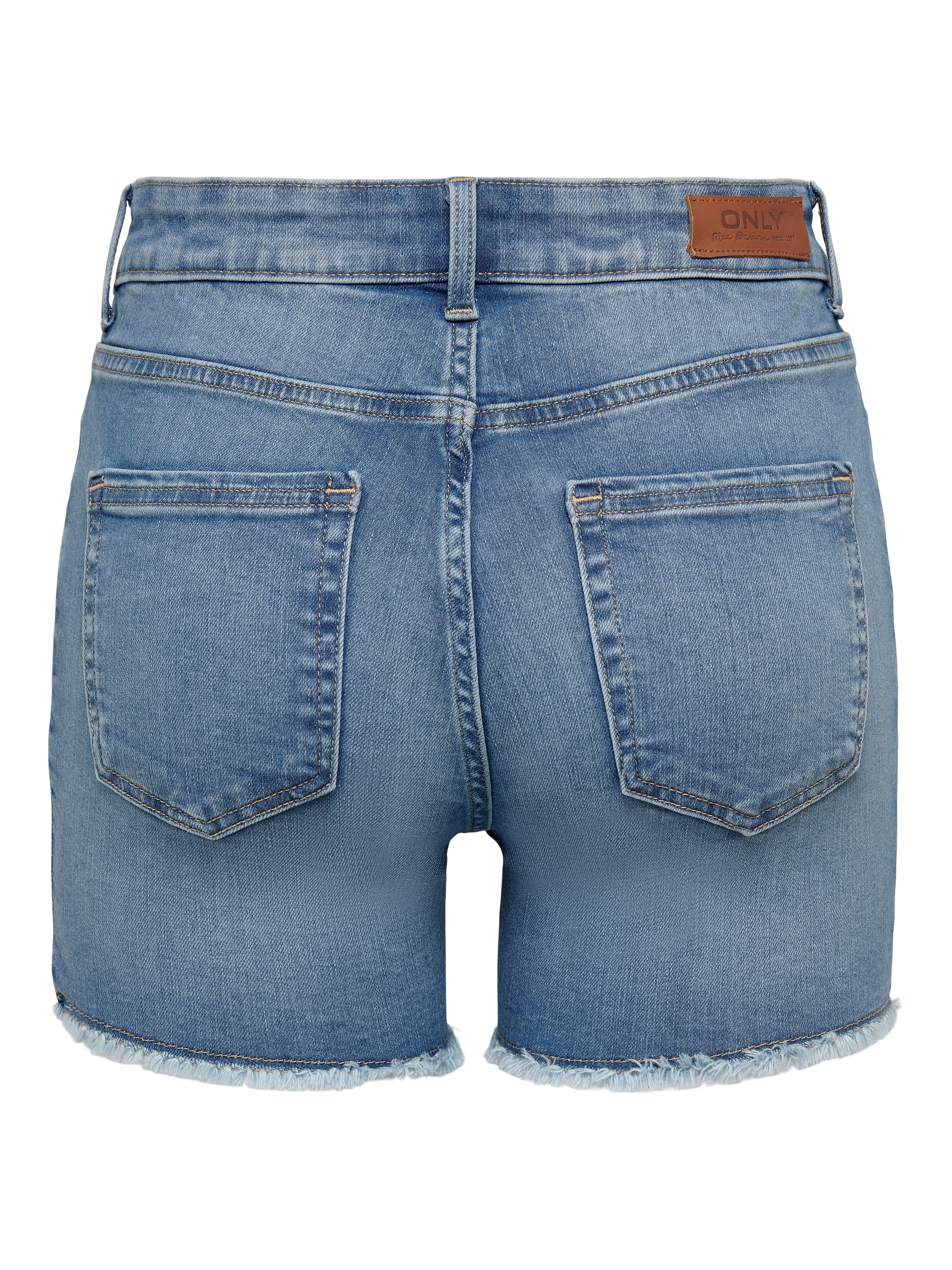 Thumbnail - Onlblush Mittlere Taille Normal Geschnitten Jeans-shorts