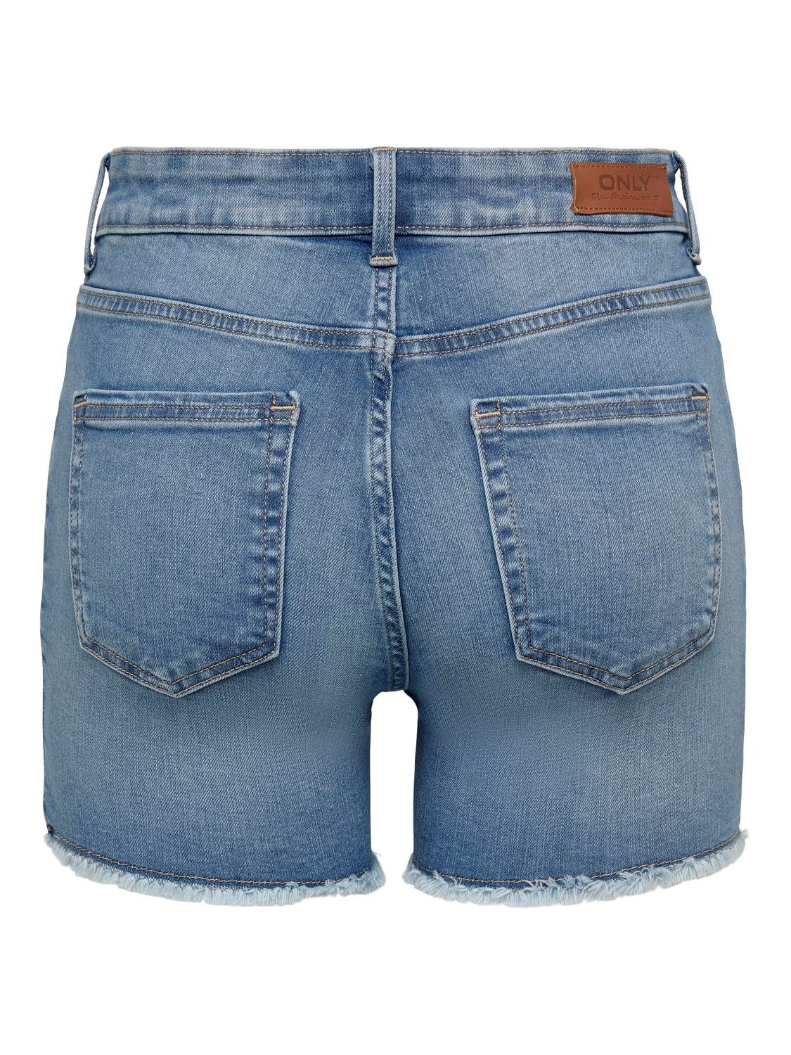 ONLY ONLBlush mid sk Jeansshorts -Light Blue Denim - 15196303