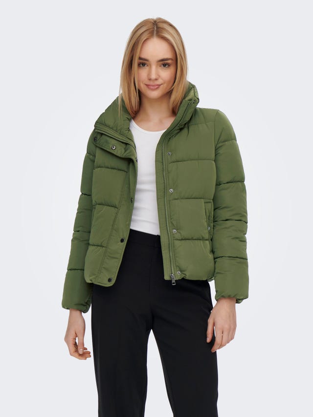 ONLY Stand-up collar Puffer Jacket - 15196546