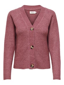 ONLY ONLCAROL Cardigan de malha -Crushed Berry - 15196734