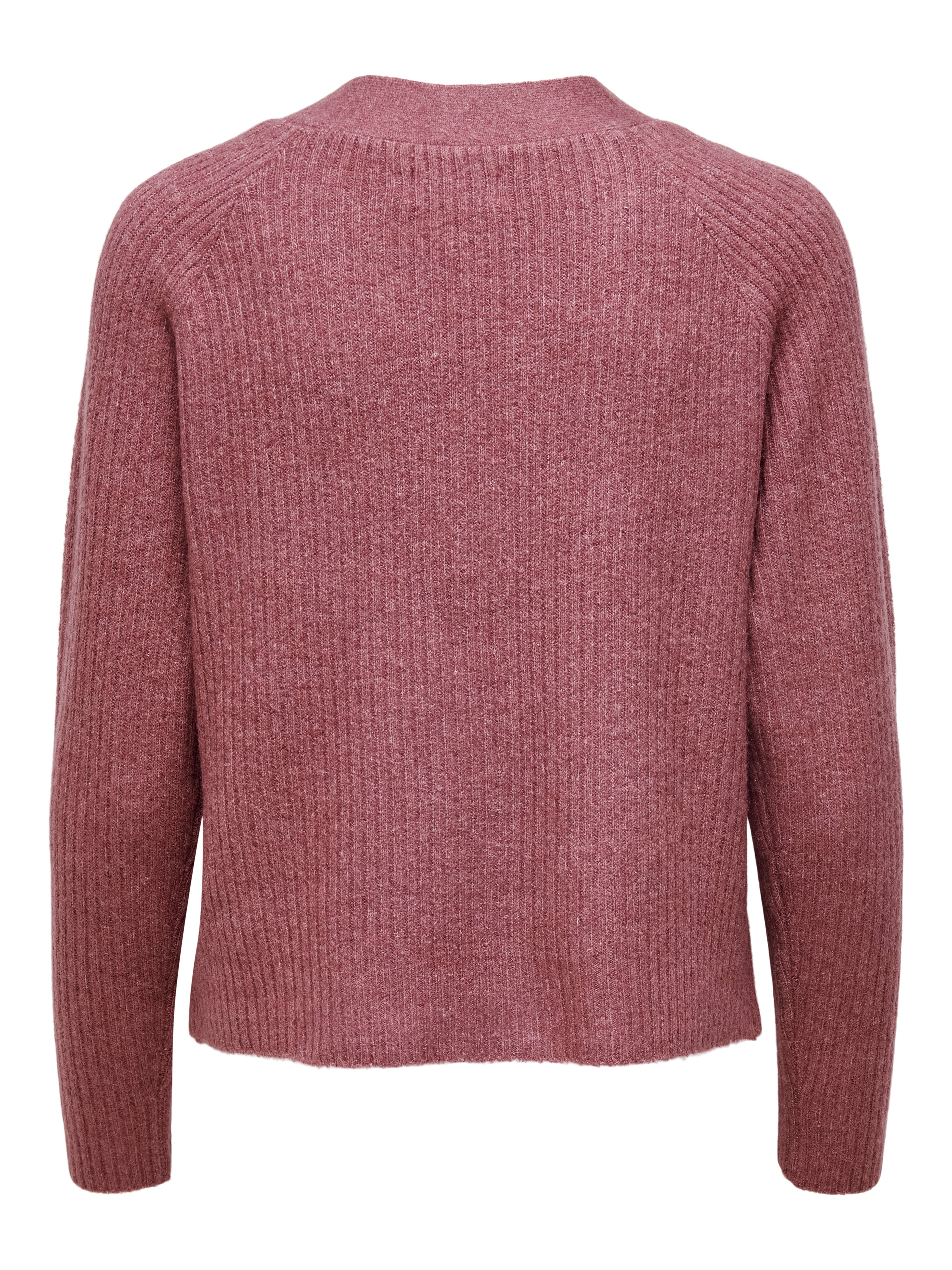 only-onlcarolstrickjacke-lila. 