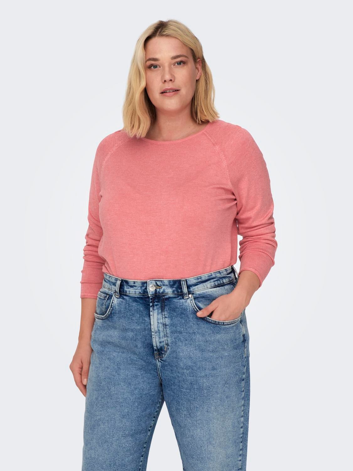 Rose colored sweater sale