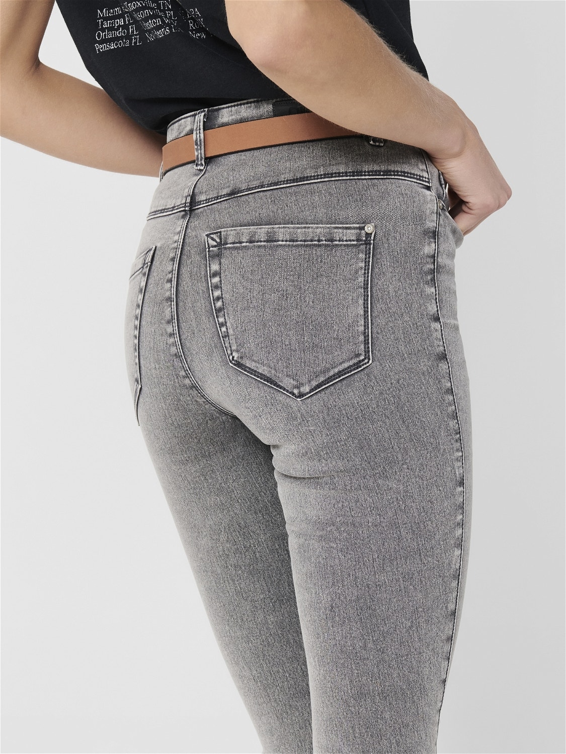enkemand Mose er nok Skinny Fit High waist Jeans | Medium Grey | ONLY®