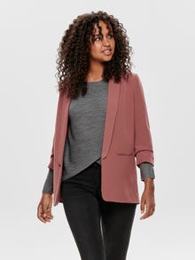 ONLY Blazers Regular Fit Col à revers -Apple Butter - 15197451