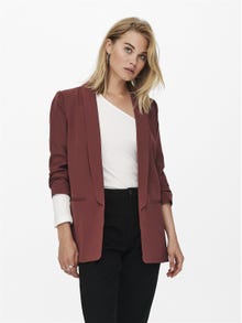 ONLY Blazers Regular Fit Col à revers -Sable - 15197451