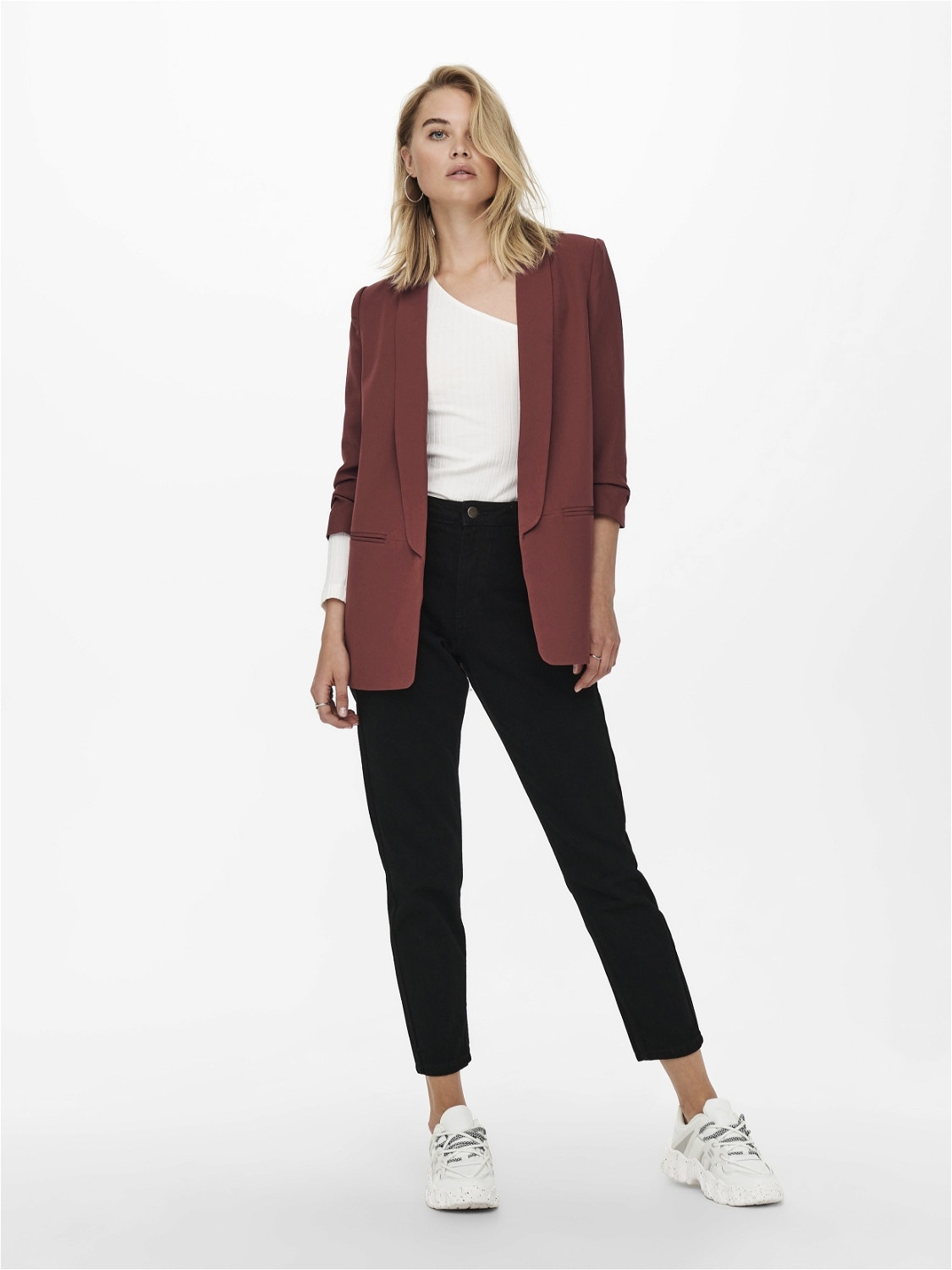 ONLY Long Blazer -Sable - 15197451