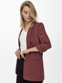 ONLY 3/4 Sleeved Blazer -Sable - 15197451