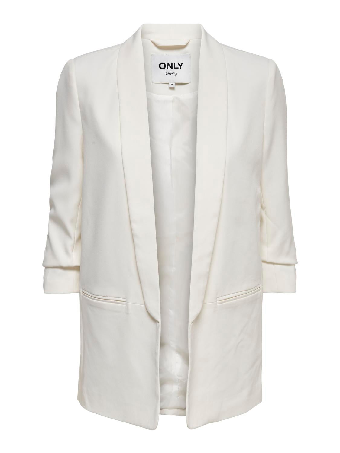 Witte sale blazer dames