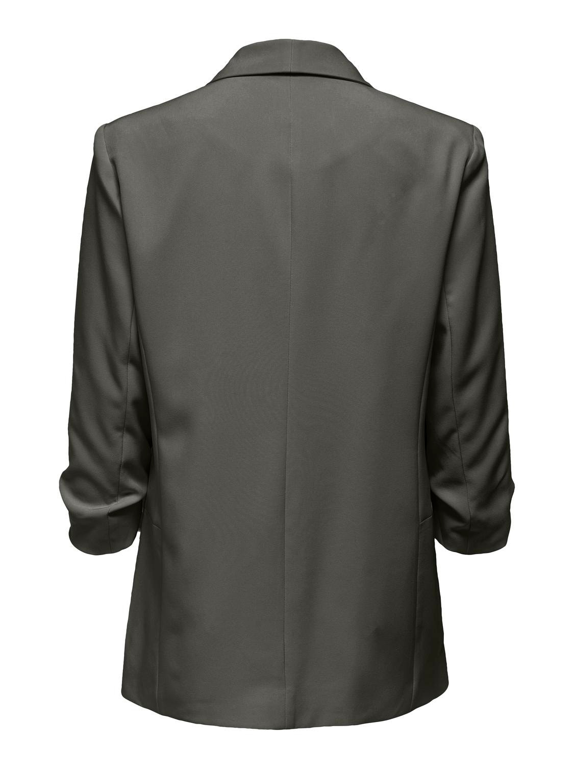 ONLY 3/4 Sleeved Blazer -Beluga - 15197451