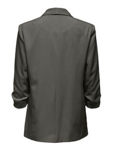 ONLY 3/4 Sleeved Blazer -Beluga - 15197451
