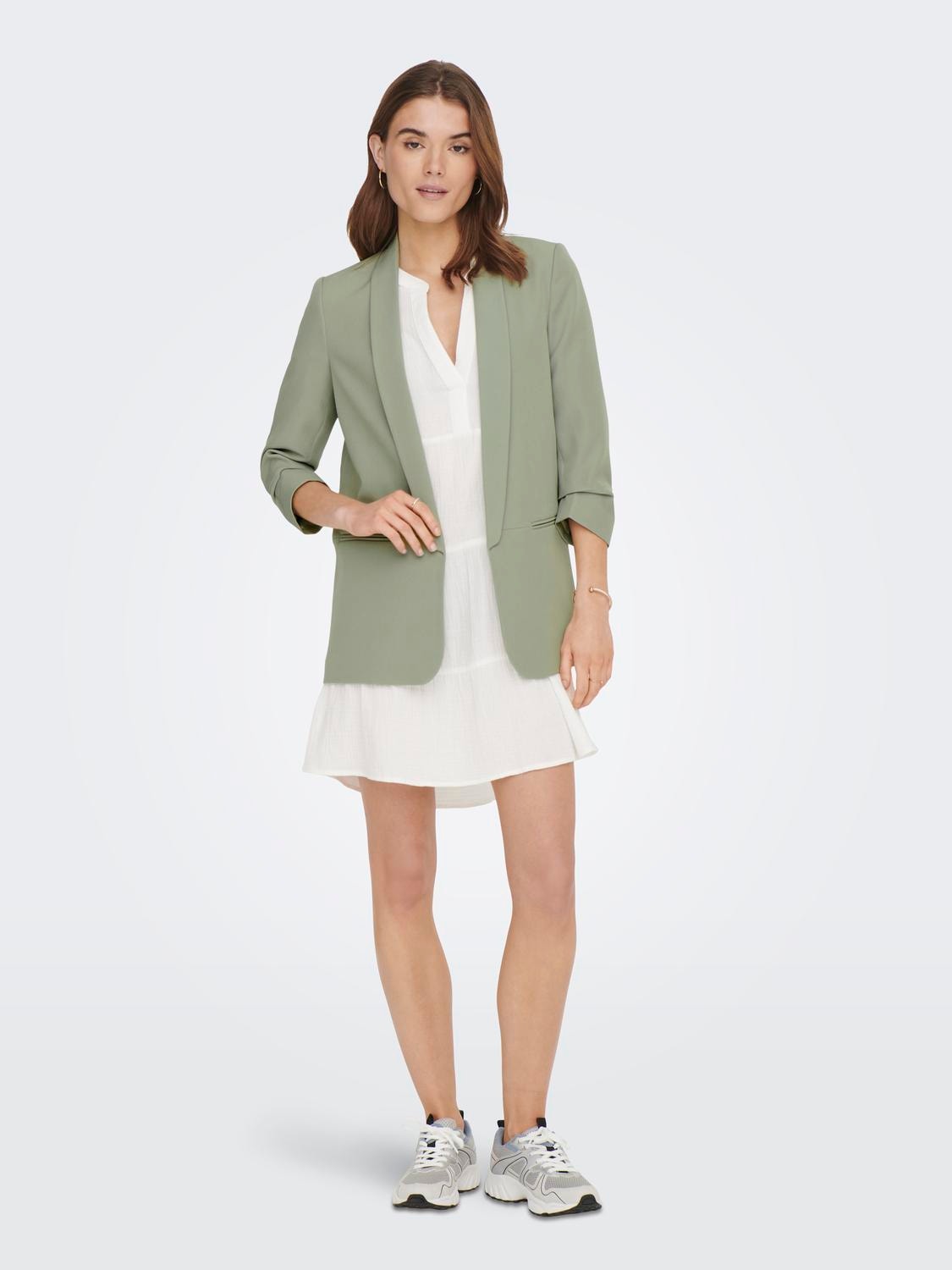 ONLY Long Blazer -Seagrass - 15197451