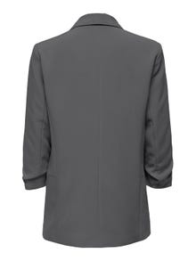 ONLY 3/4 Sleeved Blazer -Granite Grey - 15197451