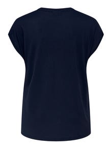 ONLY Regular Fit Round Neck T-Shirt -Night Sky - 15197908