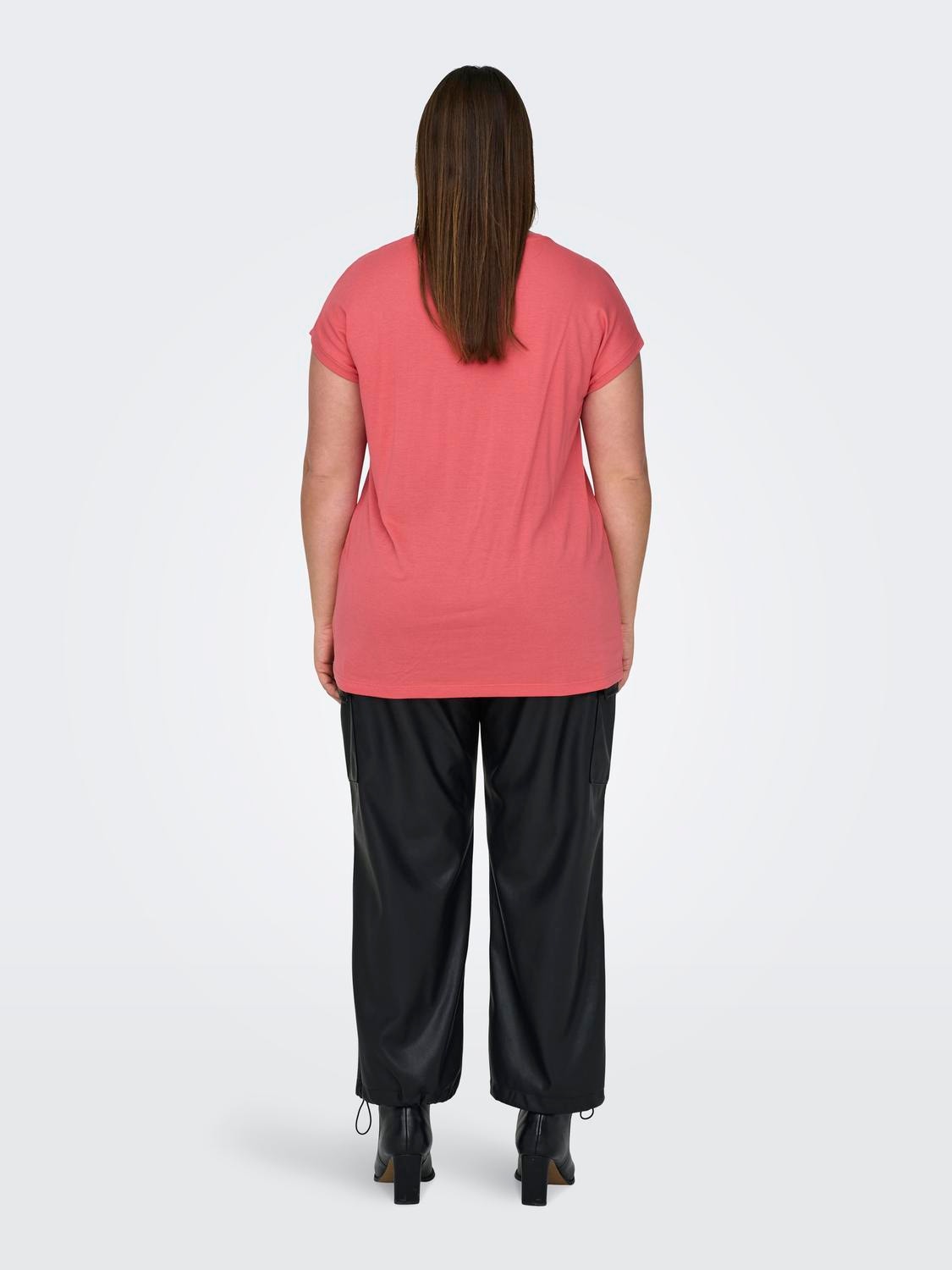 ONLY Regular fit O-hals T-shirts -Rose of Sharon - 15197908
