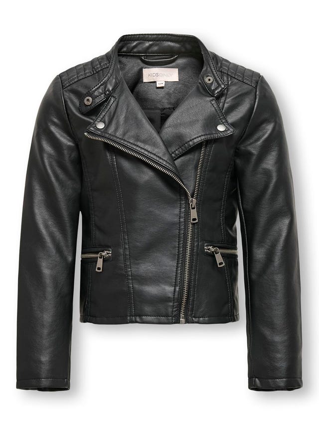 ONLY Biker Faux Leather Jacket - 15198182