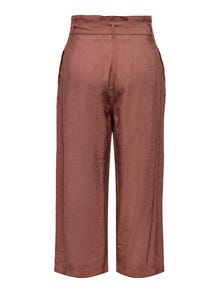 ONLY ONLAMINTA-ARIS Loose Fit Pantalon paperbag -Apple Butter - 15198918