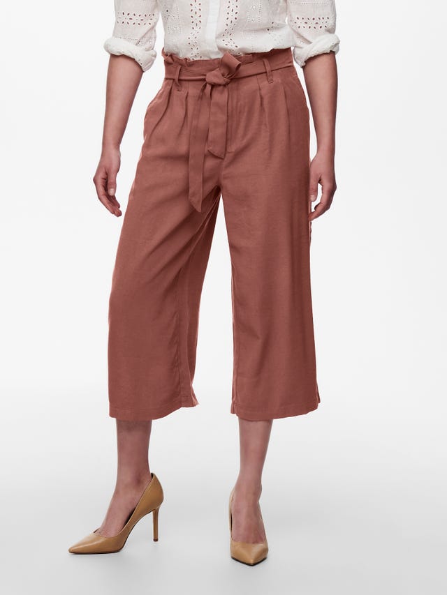 ONLY Loose Fit High waist Trousers - 15198918