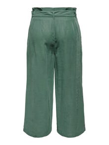 ONLY Pantalons Loose Fit Taille haute -Dark Forest - 15198918