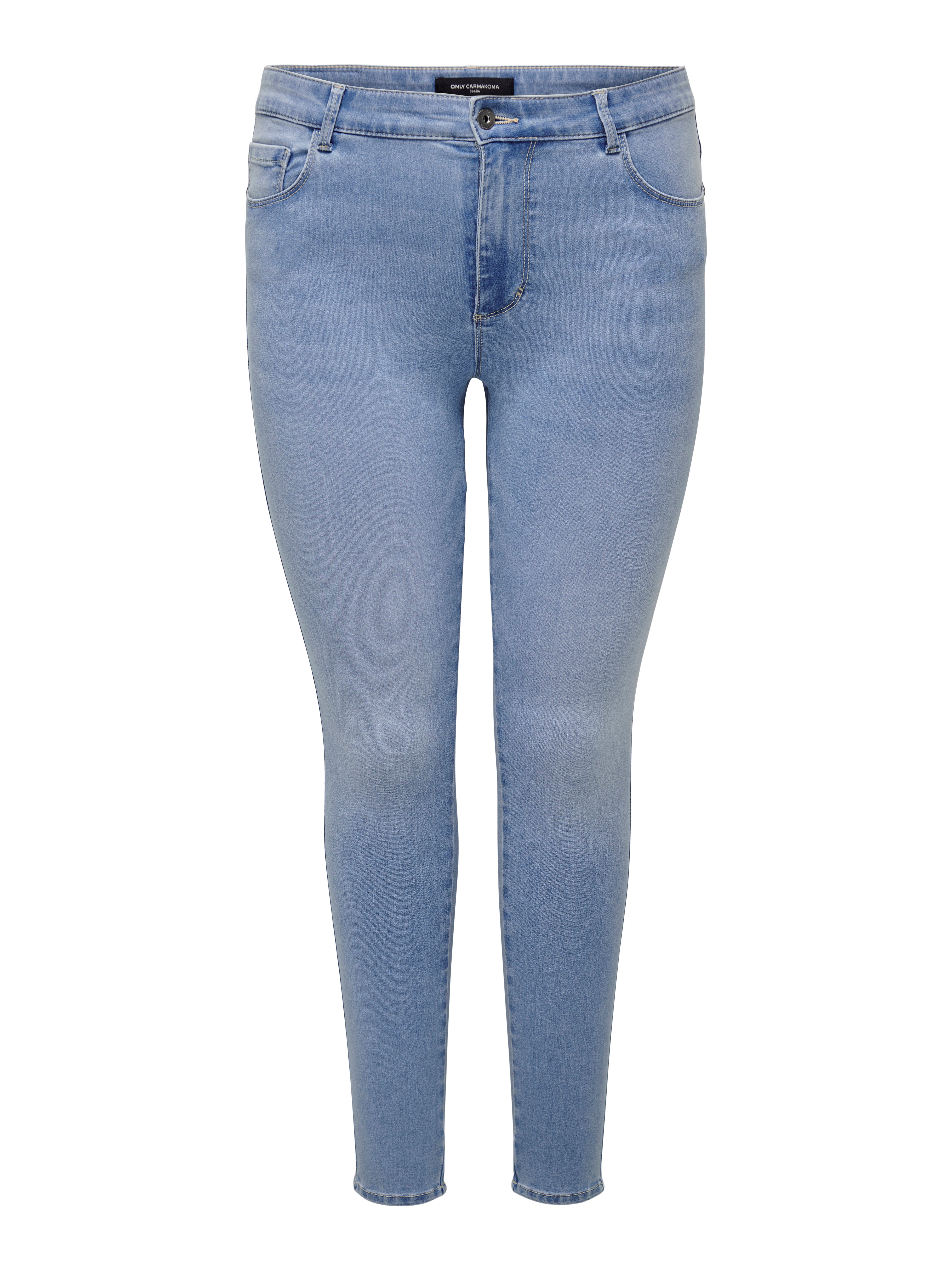 Thumbnail - Caraugusta Hohe Taille Skinny Fit Jeans