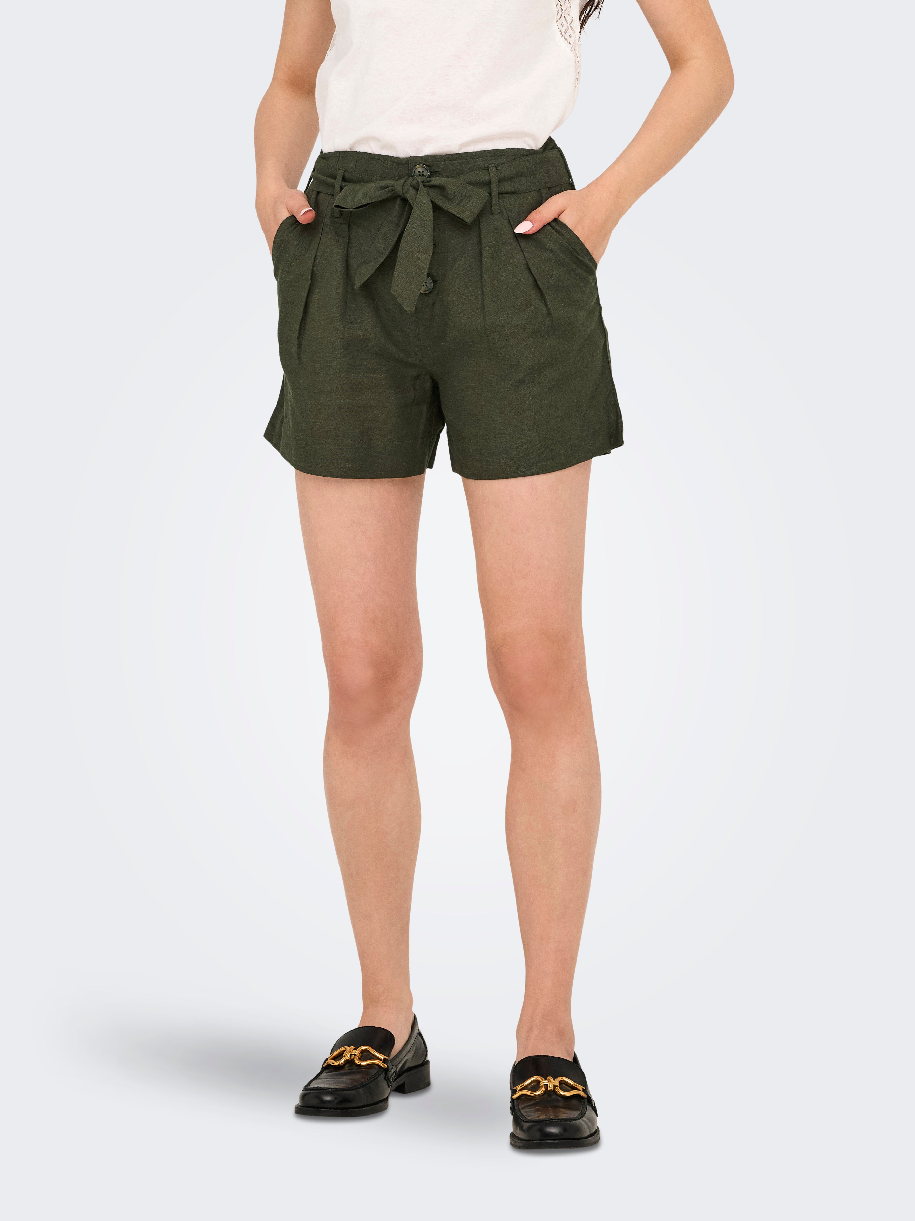Thumbnail - Onlviva Komfort Fit Lässige Shorts