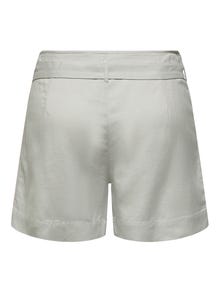 ONLY Taille haute ceinture Short -Storm Gray - 15199801