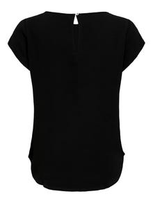ONLY T-shirts Regular Fit Col rond -Black - 15199960