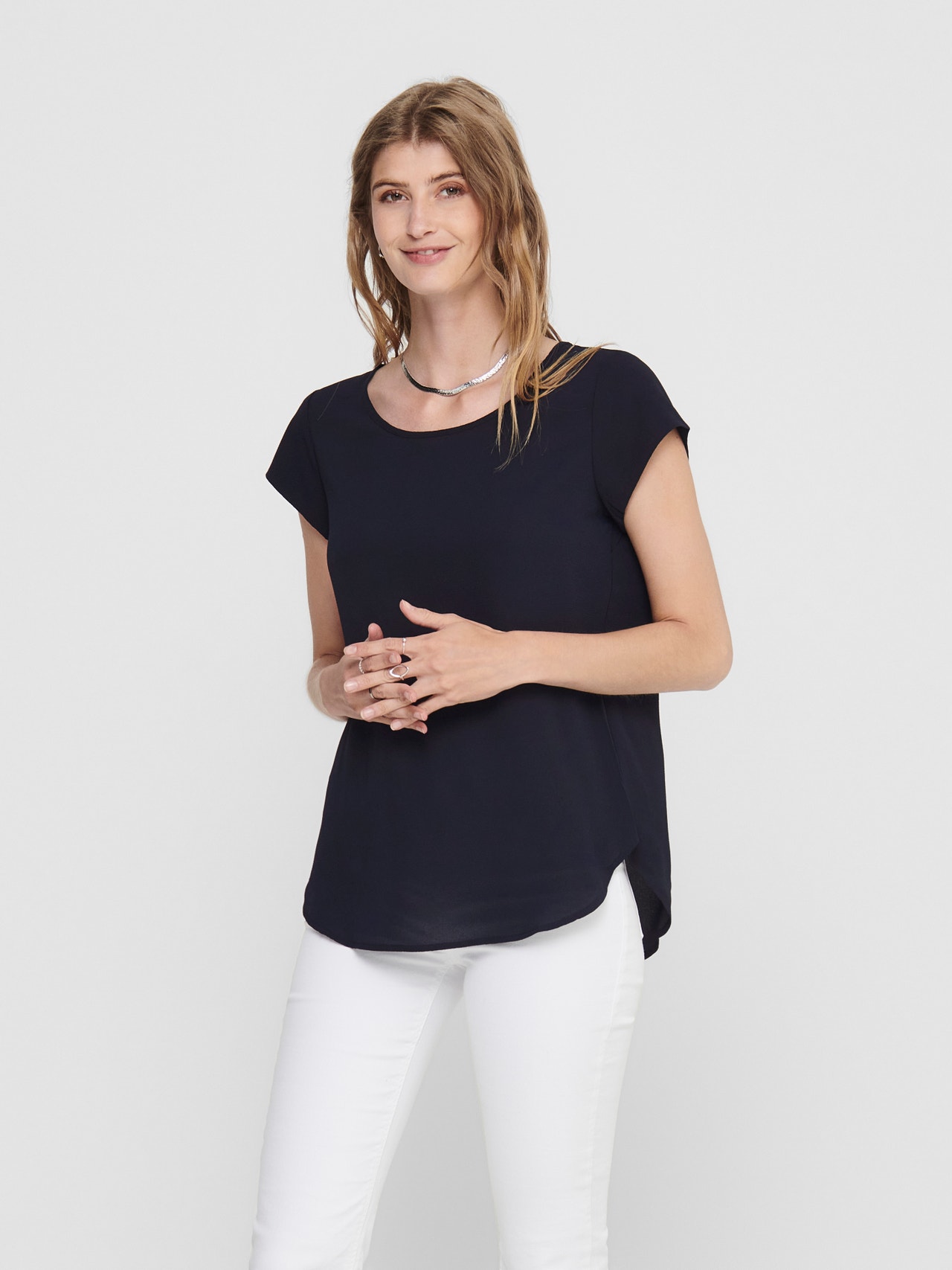 Loose fit Top ONLY® | | Donkerblauw