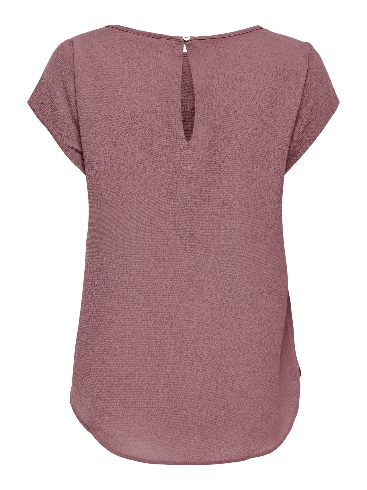 ONLY Regular Fit O-Neck T-Shirt -Rose Brown - 15199960
