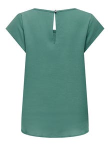 ONLY Normal geschnitten Rundhals T-Shirt -Blue Spruce - 15199960