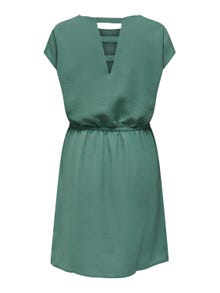 ONLY Regular fit O-hals Korte jurk -Blue Spruce - 15199990