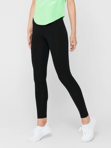 ONLY Leggings Slim Fit Taille moyenne -Black - 15200077