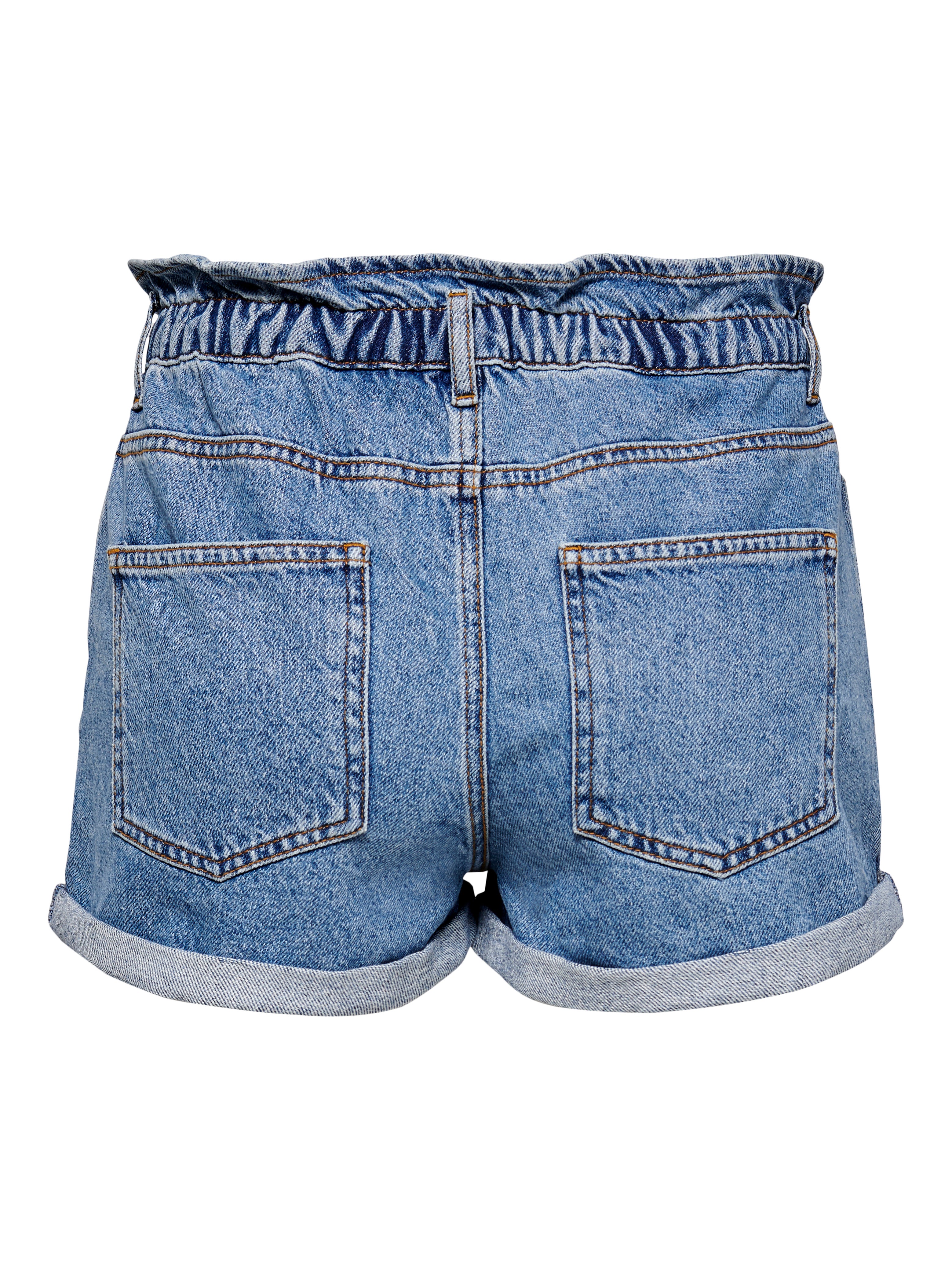 Thumbnail - Onlcuba Hohe Taille Locker Geschnitten Jeans-shorts